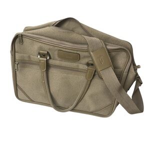 American Tourister Men's Tan Travel Bag Laptop Office Work Satchel